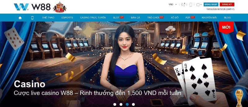 Trang chủ nhà cái W88